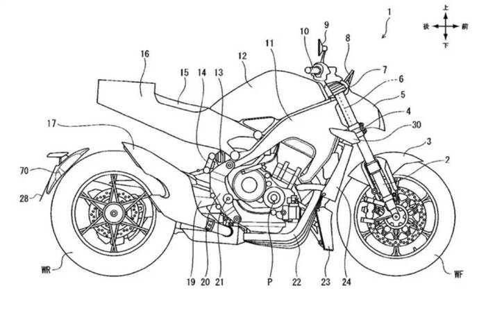Next generation Honda CB1000R in the works.